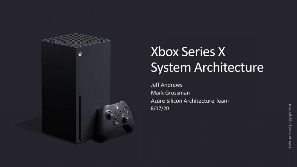 Xbox Series X System Architecture Slides Leaked - Hot Chips 2020 ...