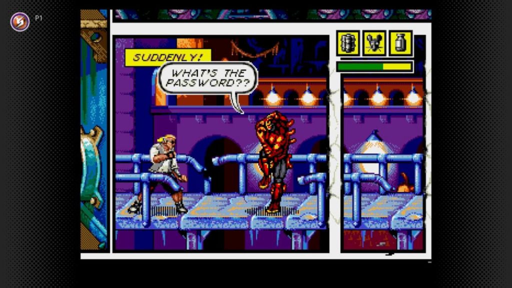 Comix Zone gameplay