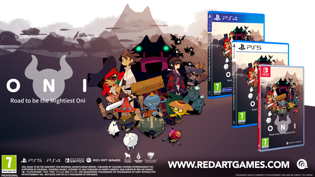 ONI: Road to be the Mightiest Oni Physical Copies