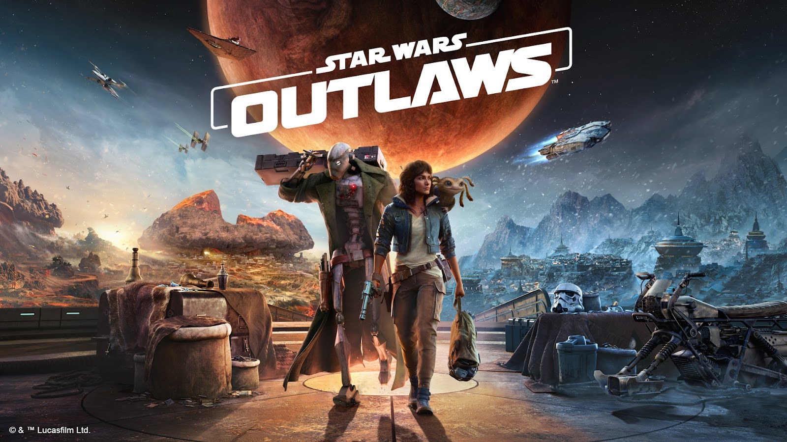Star Wars Outlaws Promo Banner