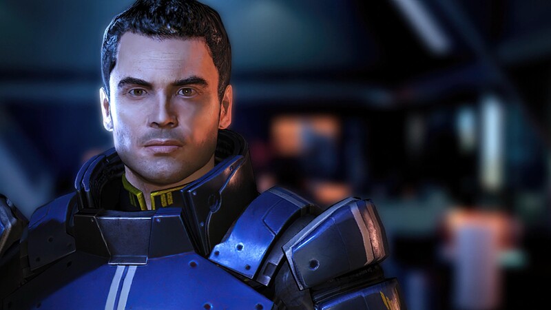 Kaidan Alenko looking at you during  conversation