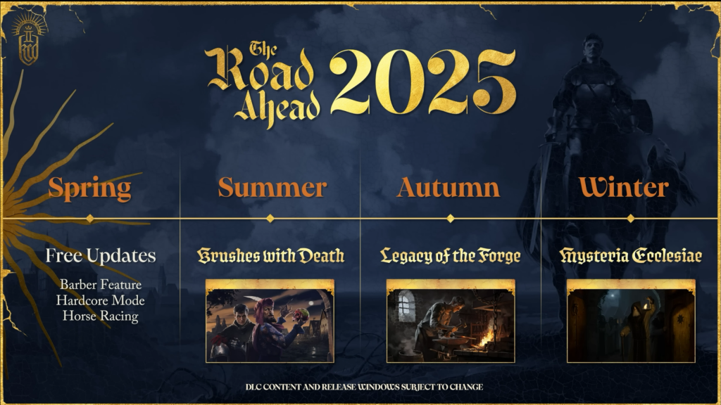 Kingdom Come Deliverance II roadmap