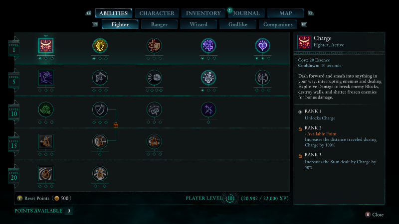 Avowed Skill Trees