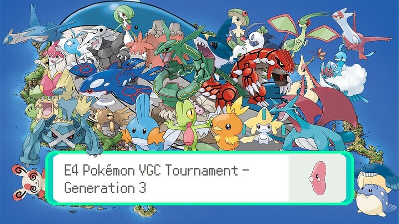 Multiple pokemon from generation 3