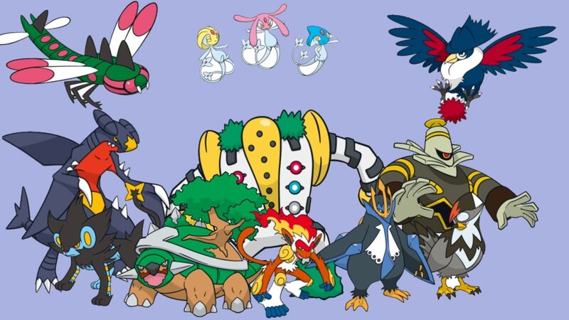 some different pokemon form generation 4