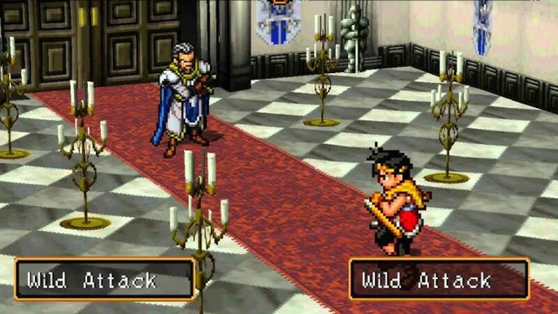 One on One Duel between Riou and Han Cunningham with both characters selecting Wile Attack
