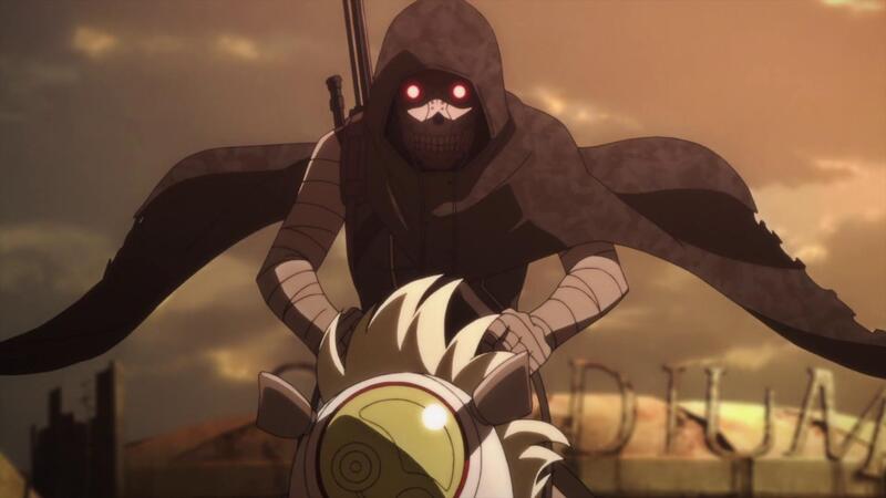 Death Gun on top of a character attacking them