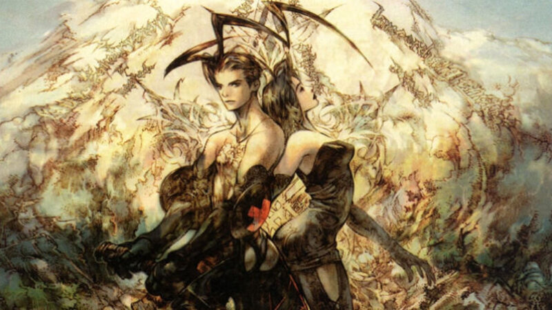 Vagrant Story main screen with the two characters