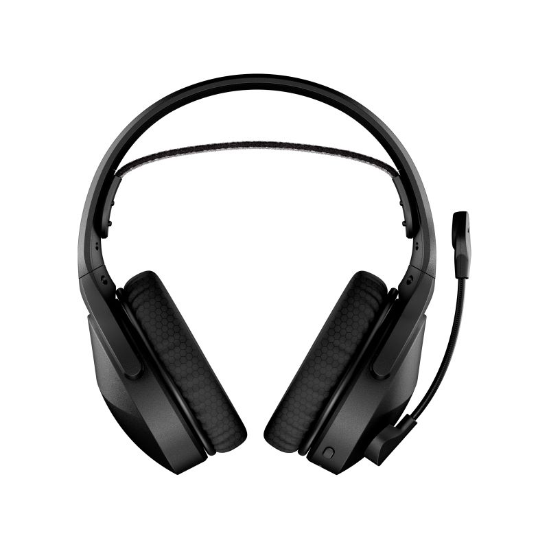HyperX Cloud Jet Black front shot white backdrop