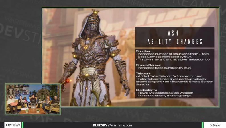 Smoke Shadow Warframe: Ash