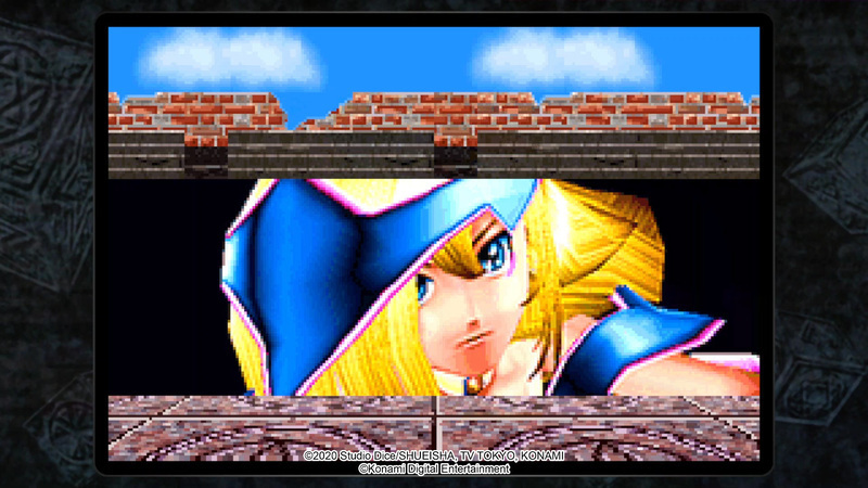 Dark Magician Girl being summoned in Dungeon Dice Monsters