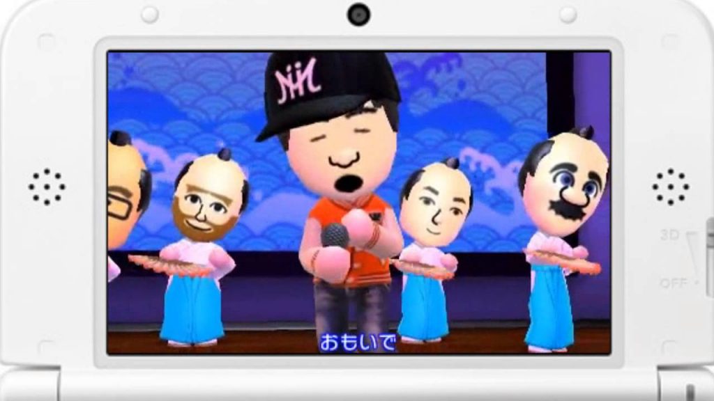 The concert hall from Tomodachi Life on 3DS