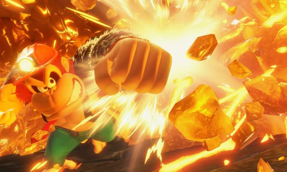 donkey kong bananza fire punch