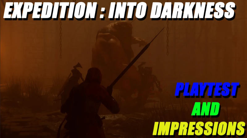 Expedition into Darkness Lotrd PeteyTV Thumb Nail character in dark brown gloomy area
