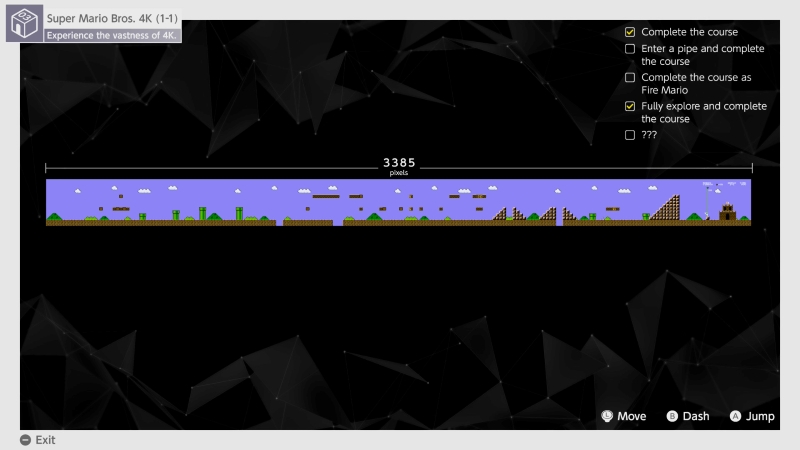 Super Mario Bros. 4k (1-1)