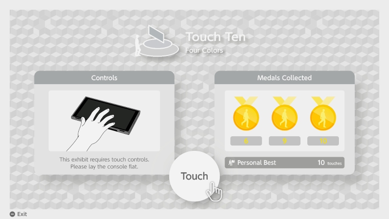Touch 10 Minigame