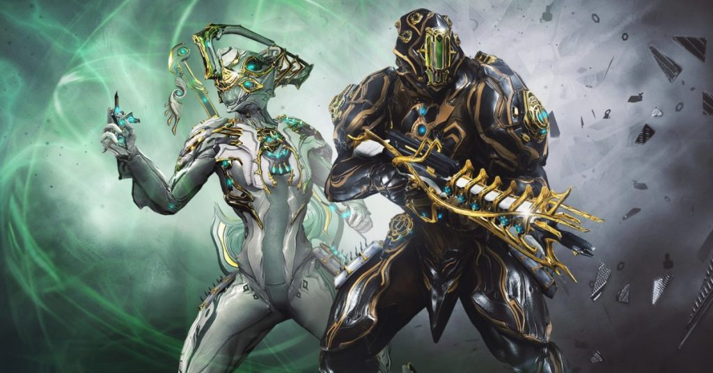 Warframes Nyx and Rhino Prime