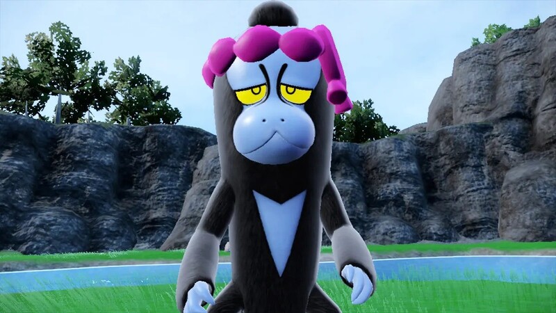 Munkidori staring lazily at you
