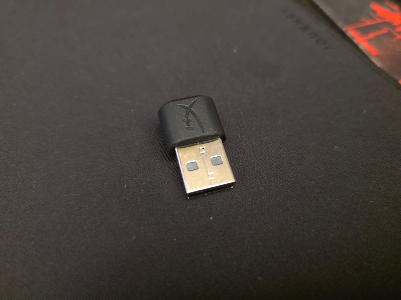 HyperX Cloud Alpha 2 USB type-C to type-A adapter