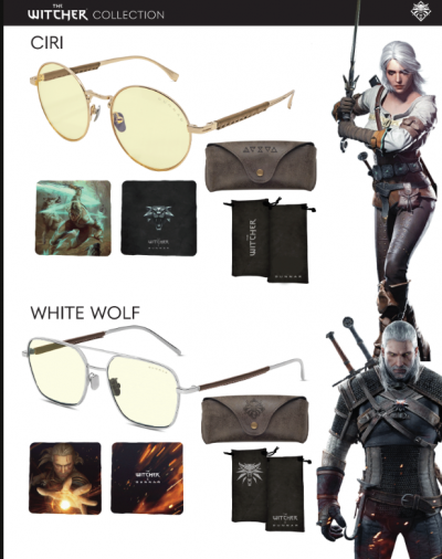 Witcher Ciri and Witcher Amber Lenses