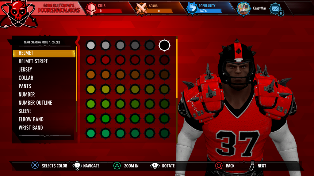 MFL2 Character Customization