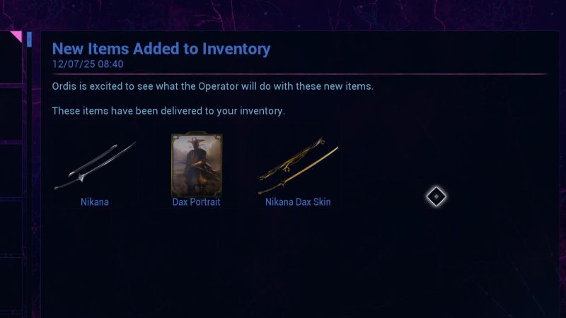 Warframe MarcoMeatball Code