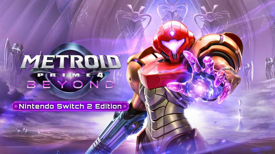 Key art for 'Metroid Prime 4 - Beyond', out now on Nintendo Switch & Switch 2