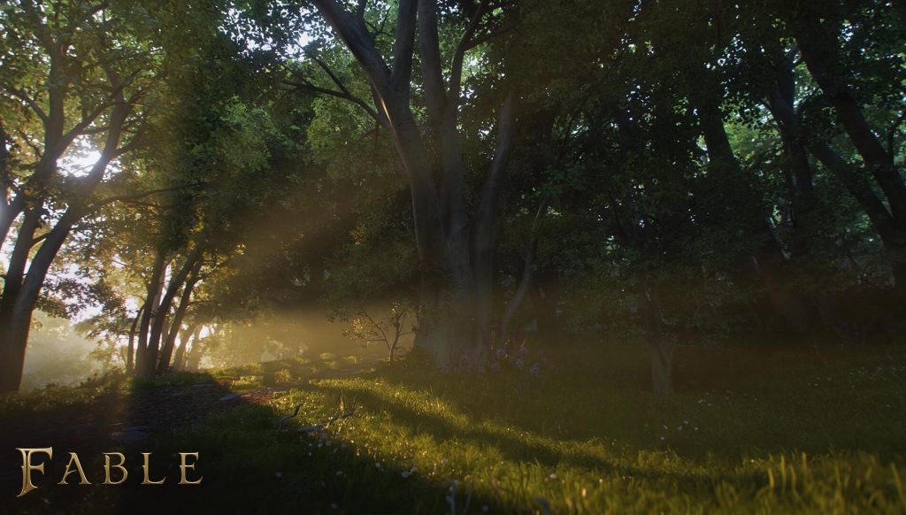 A scenic capture from Playground's Fable