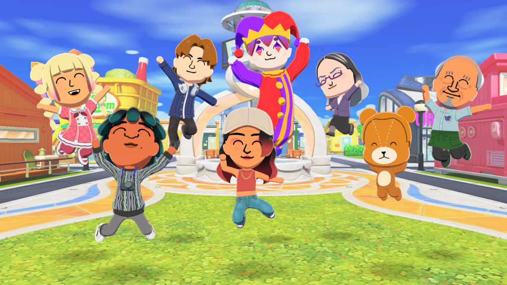 A wide assortment of Mii in Tomodachi Life: Living the Dream