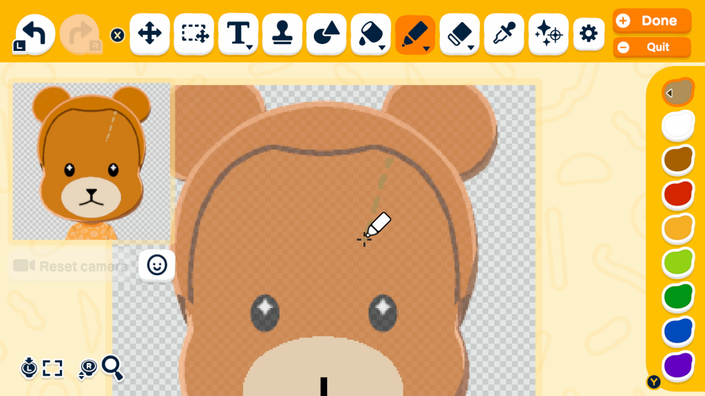 Mii Creator showcase in Tomodachi Life: Living the Dream 