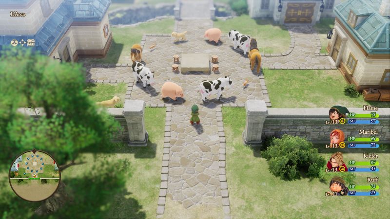 Dragon Quest 7: Reimagined Animal Village Screenshot
