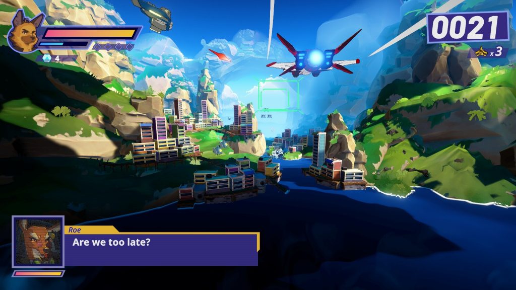 Bowey and his crew flying toward battle in 'Wild Blue Skies', with his crew-mate Roe asking if they are too late.