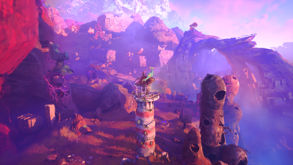 Walking into the city