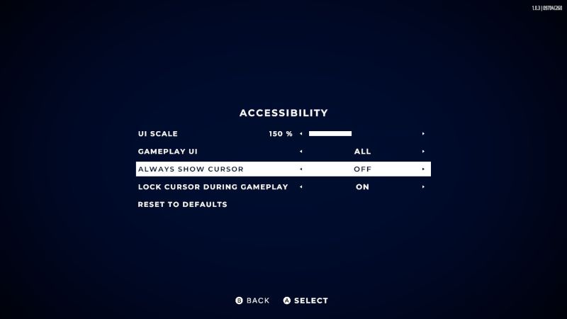 Planet of Lana 2 accessibility settings