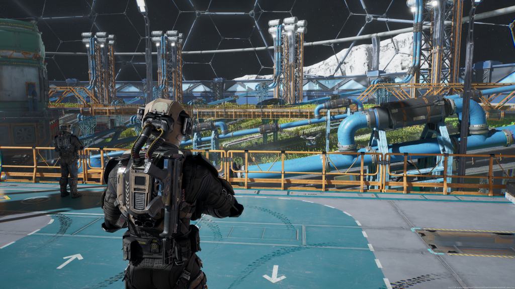 The Expanse: Osiris Reborn close quarters combat inside a space station environment