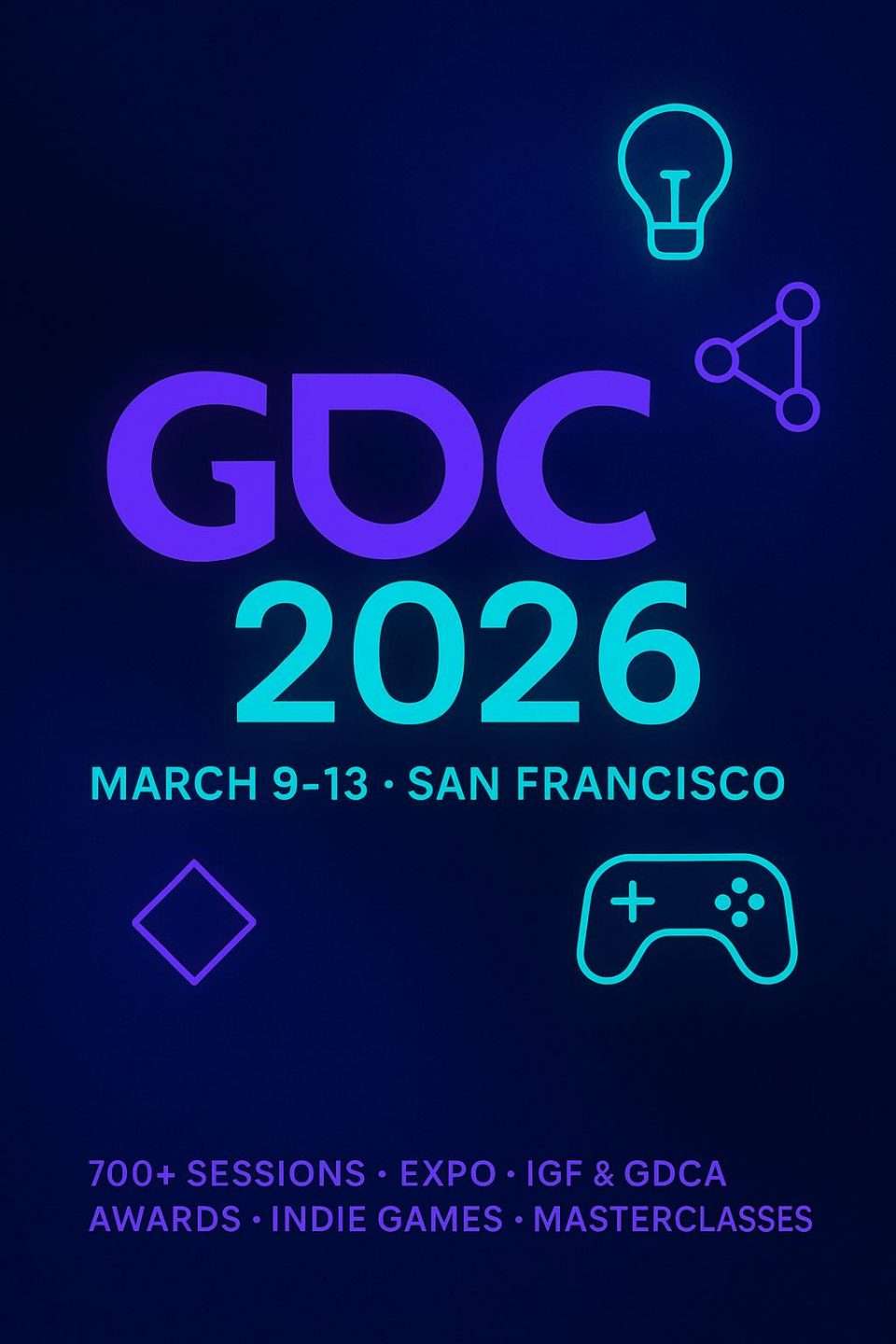 Some key art for GDC 2026.