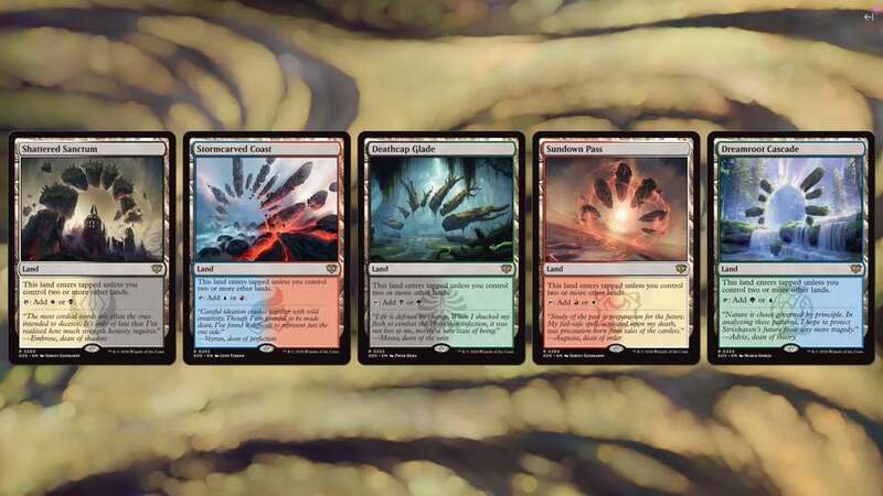 All five magic enemy slow lands