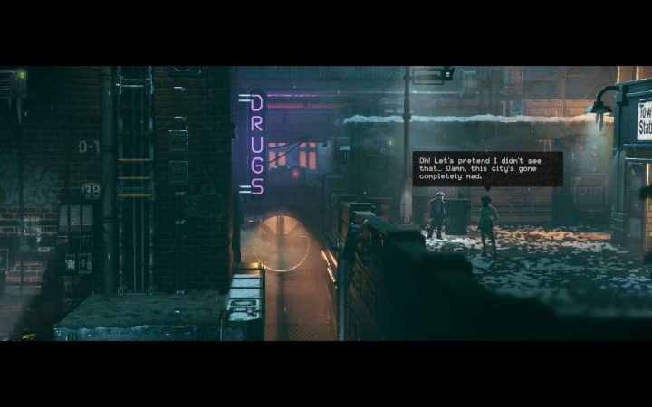 Replaced city gone mad drugs