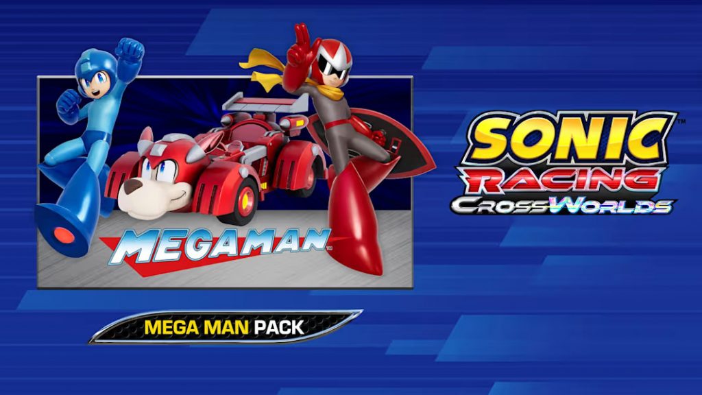 Mega Man and Proto Man storm the race ways of Sonic Racing with the 'Mega Man DLC Pack'!