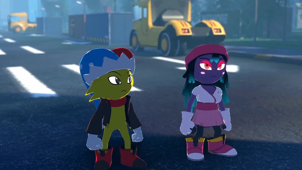 Spark and Float ready to take on a boss in 'Spark 3'.