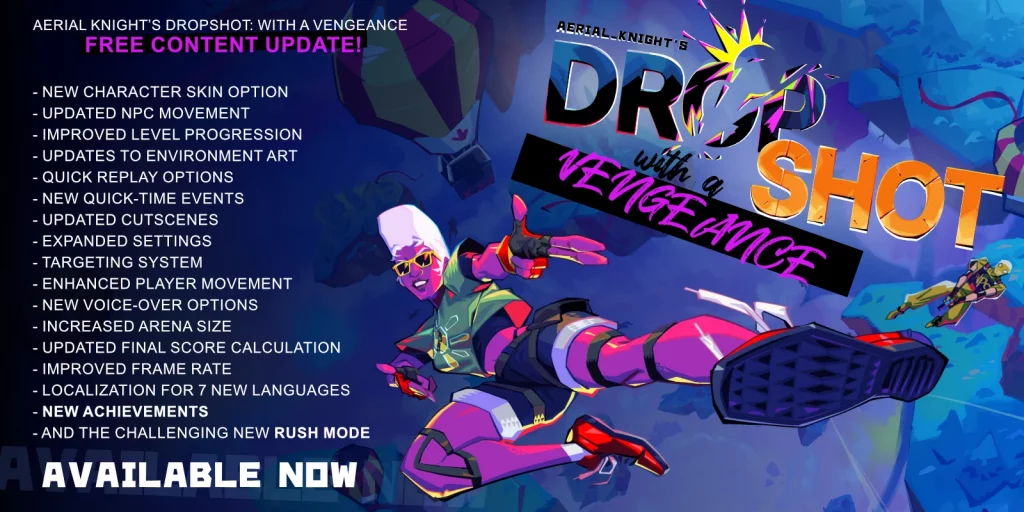 Dropshot update list