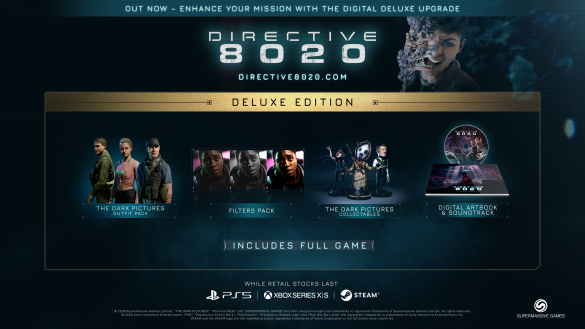 Directive 8020 Deluxe Edition Add Ons - SuperMassive Games
