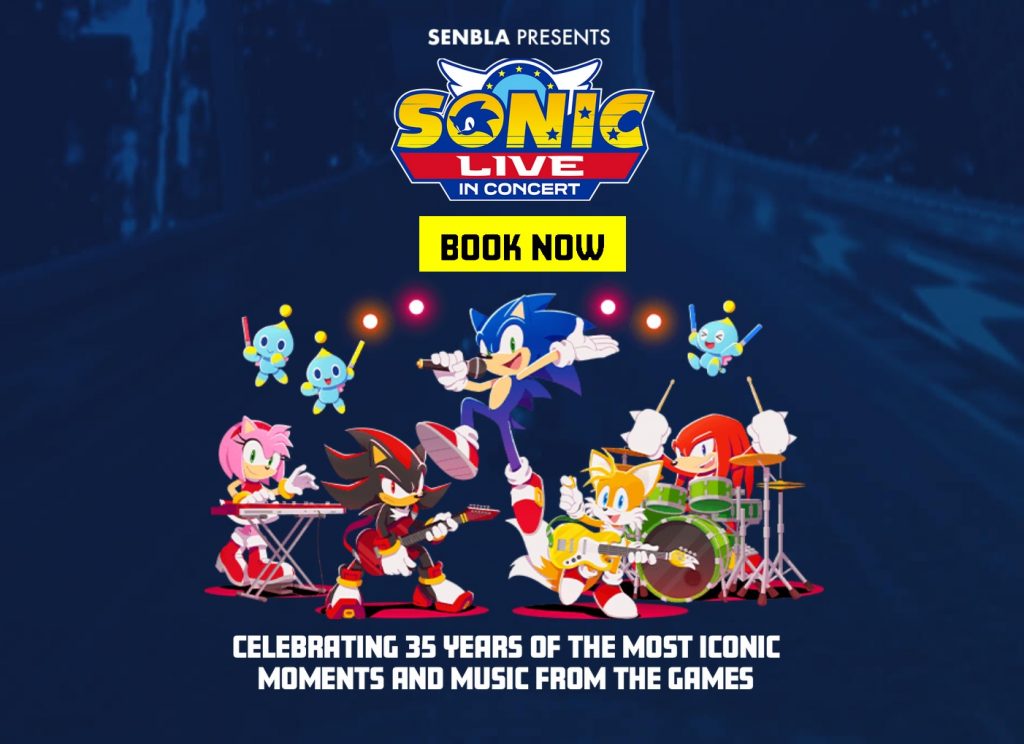Sonic Live is announced! The successor to the 'Sonic Symphony' will celebrate the series 35th Anniversary in style.