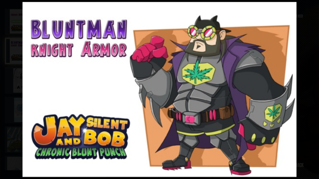 Silent Bob as BluntMan