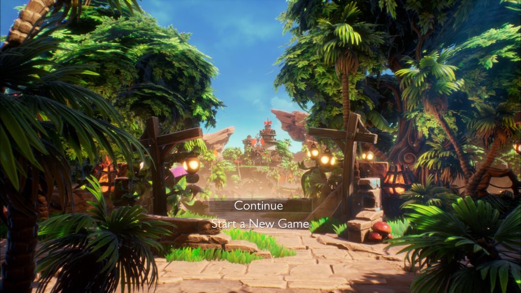 Lobby screen