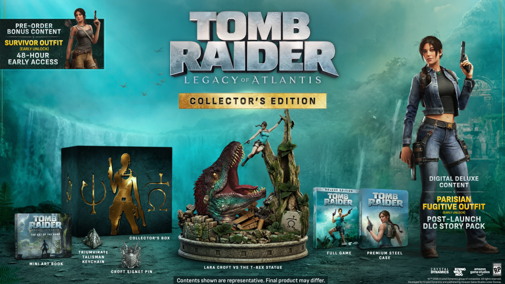 What's included in the 'Collectors Edition' for Legacy of Atlantis.