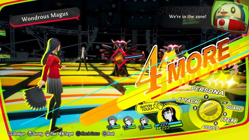 Persona 4 Revival Combat