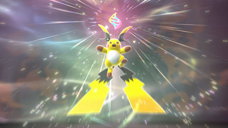Raichu Mega Evolving