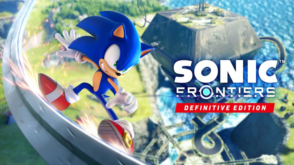 Key art for 'Sonic Frontiers Definitive Edition', out now on Switch 2.