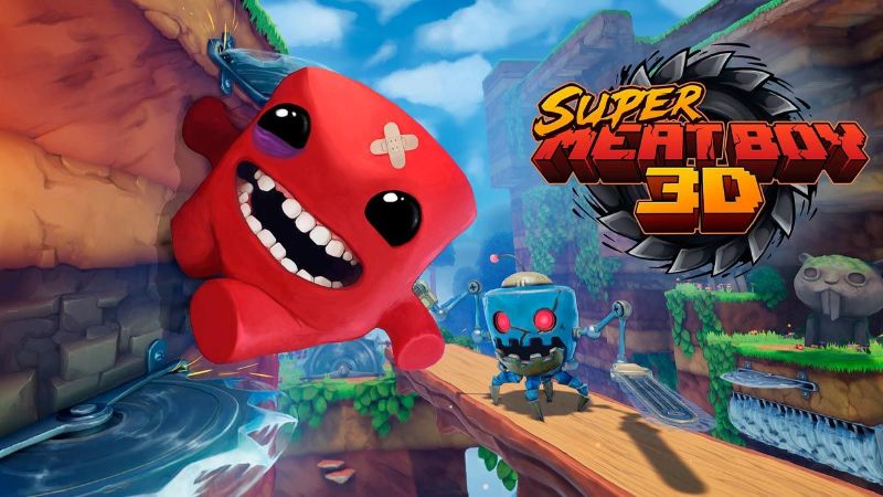 Super Meat Boy 3D with title